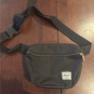 Black Waist Pack - Compact Men’s Hip Bag
